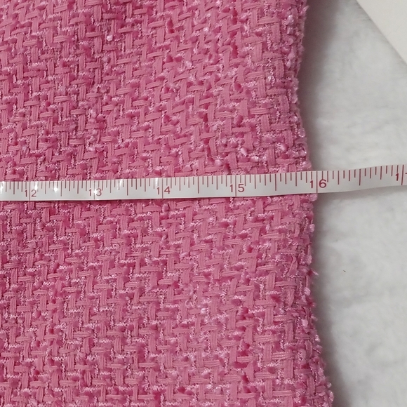 NWT Hyacinth House Tweed Kit Mini Dress Size Medium in Pink Color by Tuckernuck - Picture 15 of 15